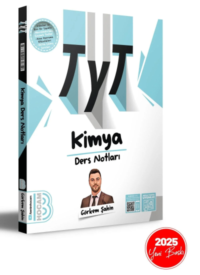 2025 TYT Kimya Ders Notları Benim Hocam Yayınları Fotokopi GO - Tüm Sınavlarda Daha İleriye