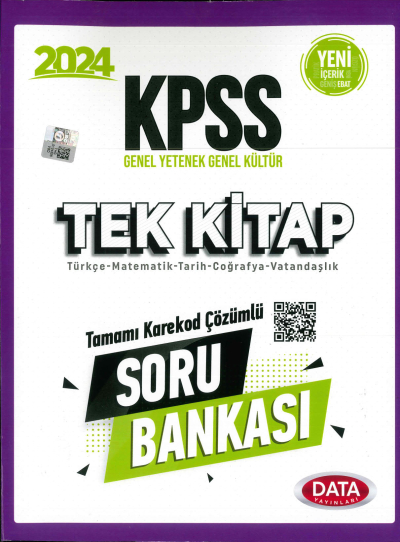KPSS TEK KİTAP TAMAMI KAREKOD ÇÖZÜMLÜ SORU BANKASI Fotokopi GO - Tüm Sınavlarda Daha İleriye