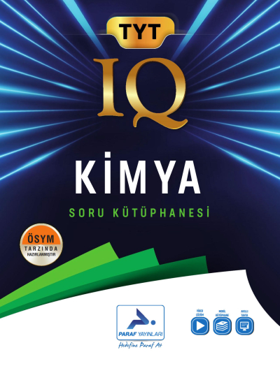 TYT Kimya IQ Soru Kütüphanesi PRF Paraf Yayınları Fotokopi GO - Tüm Sınavlarda Daha İleriye