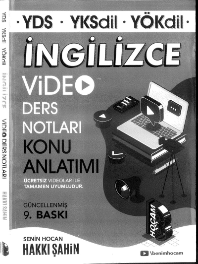 İngilizce Video Ders Notları Konu Anlatımı Hakkı Şahin Fotokopi GO - Tüm Sınavlarda Daha İleriye