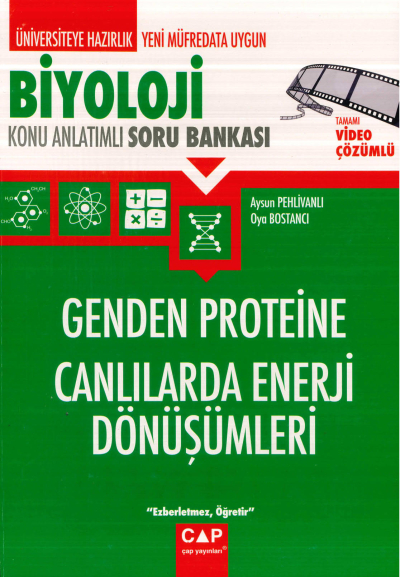 BİYOLOJİ GENDEN PROTEİNE CANLILARDA ENERJİ DÖNÜŞÜMLERİ KONU ANLATIMLI SORU BANKASI Fotokopi GO - Tüm Sınavlarda Daha İleriye