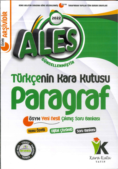 TÜRKÇE'NİN KARA KUTUSU PARAGRAF
