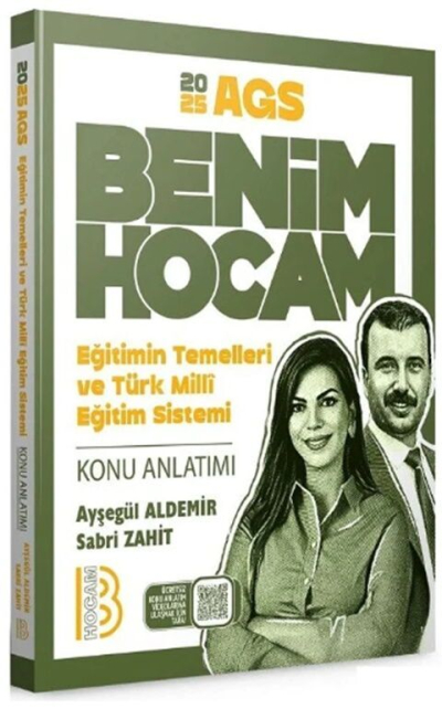 2025 MEB-AGS Eğitimin Temelleri ve Türk Milli Eğitim Sistemi Konu Anlatımı Benim Hocam Yayınları Fotokopi GO - Tüm Sınavlarda Daha İleriye