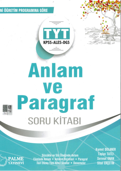 TYT AYT Anlam ve Paragraf Soru Kitabı Fotokopi GO - Tüm Sınavlarda Daha İleriye