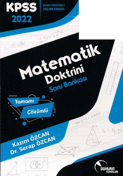 MATEMATİK in DOKTRİNİ TAMAMI ÇÖZÜMLÜ SORU BANKASI Fotokopi GO - Tüm Sınavlarda Daha İleriye