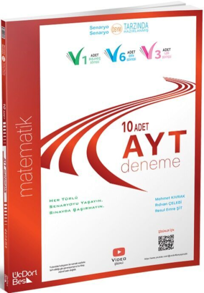 Model AYT 10 lu Matematik Deneme Üç Dört Beş Yayınları Fotokopi GO - Tüm Sınavlarda Daha İleriye