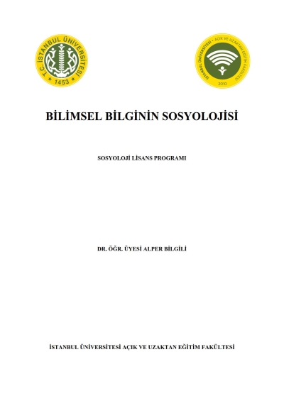 Bilimsel Bilginin Sosyolojisi Fotokopi GO - Tüm Sınavlarda Daha İleriye
