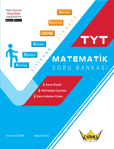 TYT Matematik Soru Bankası King Yayınları Fotokopi GO - Tüm Sınavlarda Daha İleriye