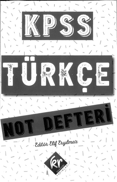 KPSS TÜRKÇE NOT DEFTERİ TAMAMI EL YAZIMI Fotokopi GO - Tüm Sınavlarda Daha İleriye