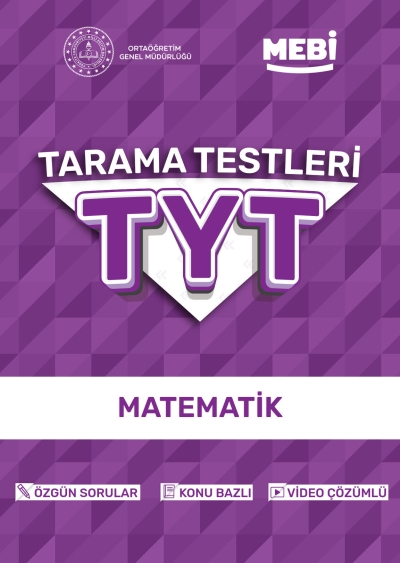 TYT Tarama Testleri Matematik MEBİ OGM Fotokopi GO - Tüm Sınavlarda Daha İleriye