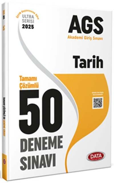 2025 AGS Tarih Tamamı Çözümlü 50 Deneme Sınavı Data Yayınları Fotokopi GO - Tüm Sınavlarda Daha İleriye