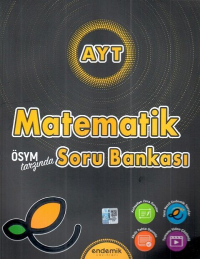 AYT Matematik Soru Bankası Endemik Yayınları Fotokopi GO - Tüm Sınavlarda Daha İleriye