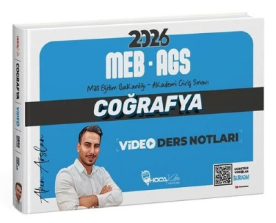 2026 MEB AGS Coğrafya Video Ders Notları Hoca Kafası Fotokopi GO - Tüm Sınavlarda Daha İleriye