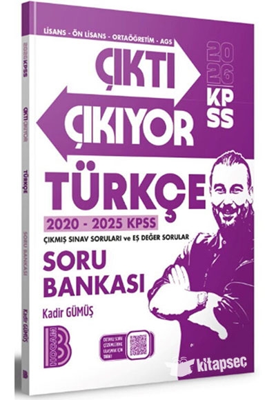 2026 KPSS Türkçe Çıktı Çıkıyor Soru Bankası Benim Hocam Fotokopi GO - Tüm Sınavlarda Daha İleriye