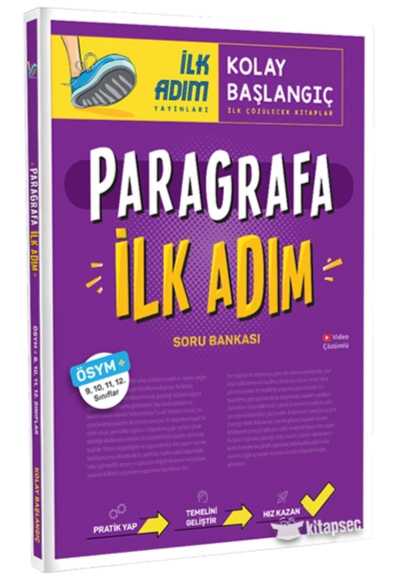 Paragrafa İlk Adım Soru Bankası Fotokopi GO - Tüm Sınavlarda Daha İleriye