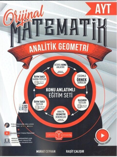AYT Analitik Geometri Konu Anlatımlı Orijinal Yayınları Fotokopi GO - Tüm Sınavlarda Daha İleriye