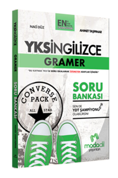 YKS İngilizce Gramer Soru Bankası Modadil Yayınları Fotokopi GO - Tüm Sınavlarda Daha İleriye