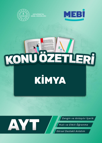 AYT Kimya Konu Özetleri Fotokopi GO - Tüm Sınavlarda Daha İleriye
