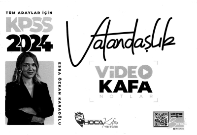 VATANDAŞLIK VİDEO KAFA NOTLAR Fotokopi GO - Tüm Sınavlarda Daha İleriye