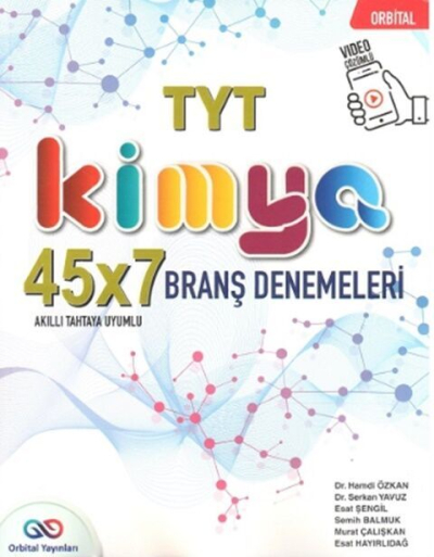 TYT Kimya 45 x 7 Branş Denemeleri Fotokopi GO - Tüm Sınavlarda Daha İleriye