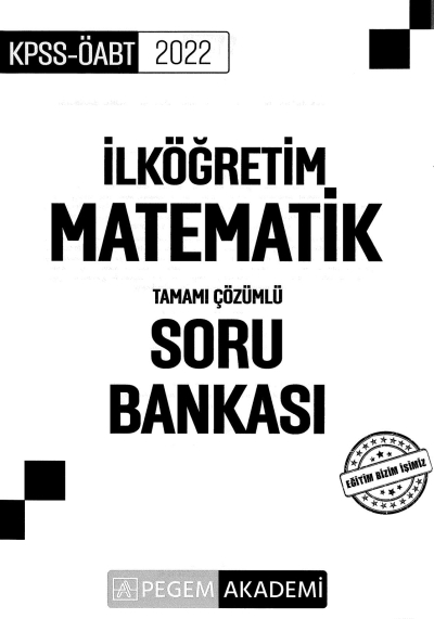 İLKÖĞRETİM MATEMATİK TAMAMI ÇÖZÜMLÜ SORU BANKASI Fotokopi GO - Tüm Sınavlarda Daha İleriye