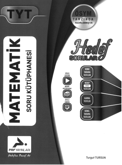 TYT MATEMATİK HEDEF SORULAR SORU KÜTÜPHANESİ Fotokopi GO - Tüm Sınavlarda Daha İleriye