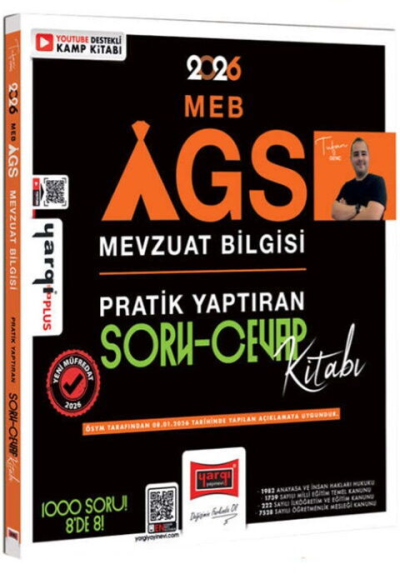 2026 MEB AGS Mevzuat Bilgisi Pratik Yaptıran Soru Cevap Kitabı Yargı Yayınları Fotokopi GO - Tüm Sınavlarda Daha İleriye