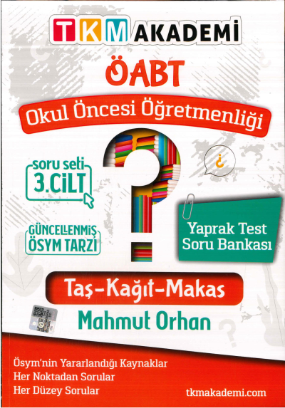 TAŞ-KAĞIT-MAKAS ÇÖZÜMLÜ SORU BANKASI 3. CİLT Fotokopi GO - Tüm Sınavlarda Daha İleriye