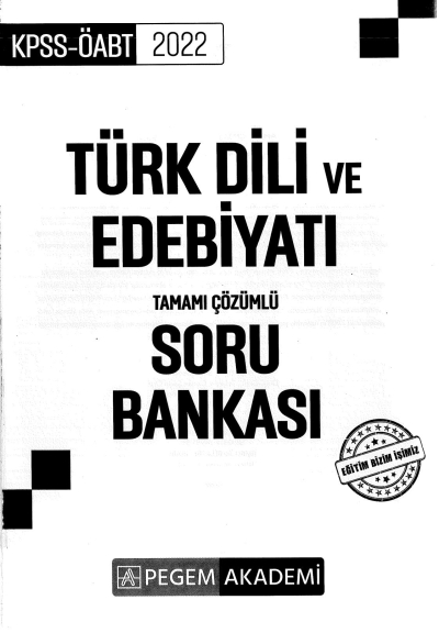 TAMAMI ÇÖZÜMLÜ SORU BANKASI Fotokopi GO - Tüm Sınavlarda Daha İleriye