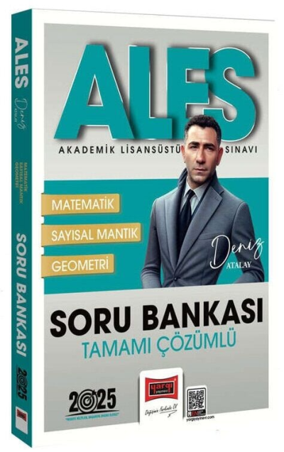 2025 ALES Matematik Geometri Sayısal Mantık Tamamı Çözümlü Soru Bankası Yargı Yayınları