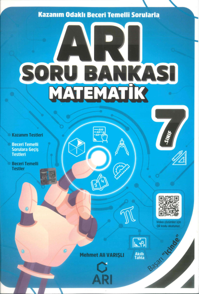 7. Sınıf Matematik Arı Soru Bankası Arı Yayınları Fotokopi GO - Tüm Sınavlarda Daha İleriye