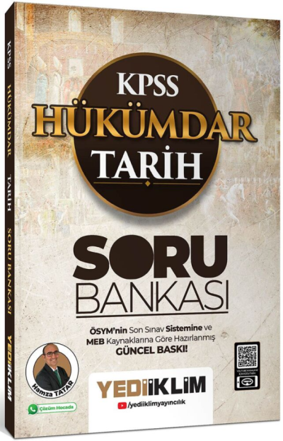 KPSS Tarih Hükümdar Soru Bankası Yediiklim Yayınları Fotokopi GO - Tüm Sınavlarda Daha İleriye