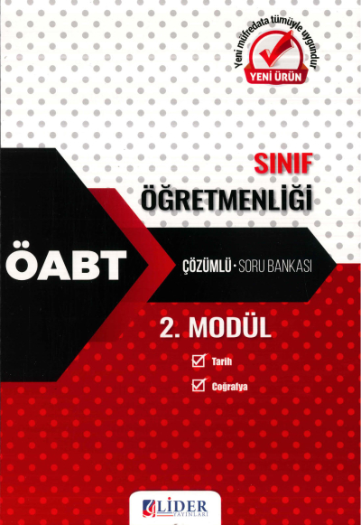 SINIF ÖĞRETMENLİĞİ 2. MODÜL (TARİH-COĞRAFYA) ÇÖZÜMLÜ SORU BANKASI Fotokopi GO - Tüm Sınavlarda Daha İleriye