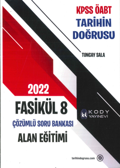 TARİHİN DOĞRUSU FASİKÜL 8 ÇÖZÜMLÜ SORU BANKASI ALAN EĞİTİMİ Fotokopi GO - Tüm Sınavlarda Daha İleriye