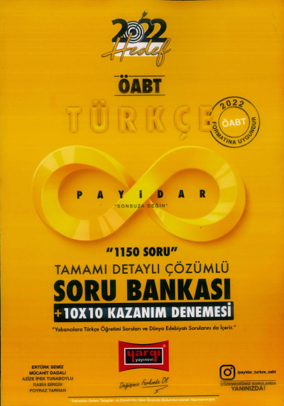 PAYİDAR 1150 SORU TAMAMI DETAYLI ÇÖZÜMLÜ SORU BANKASI 10x10 KAZANIM DENEMESİ Fotokopi GO - Tüm Sınavlarda Daha İleriye