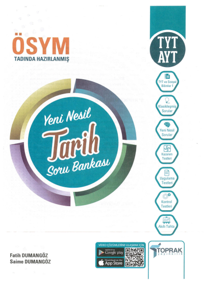 TYT-AYT YENİ NESİL TARİH SORU BANKASI Fotokopi GO - Tüm Sınavlarda Daha İleriye