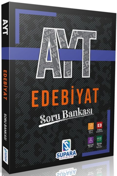AYT Edebiyat Soru Bankası Supara Yayınları Fotokopi GO - Tüm Sınavlarda Daha İleriye