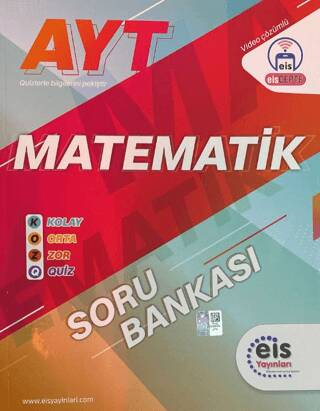 Koz Serisi AYT Matematik Soru Bankası Eis Yayınları Fotokopi GO - Tüm Sınavlarda Daha İleriye