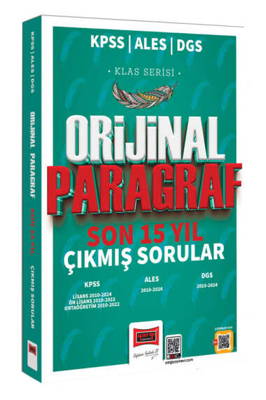 2025 KPSS ALES DGS Klas Serisi Orijinal Paragraf Son 15 Yıl Çıkmış Sorular Yargı Yayınları Fotokopi GO - Tüm Sınavlarda Daha İleriye
