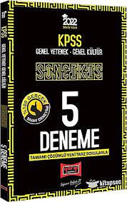 KPSS Genel Yetenek Genel Kültür Son Çıkış Tamamı Çözümlü 5 Deneme Fotokopi GO - Tüm Sınavlarda Daha İleriye
