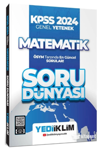 2024 KPSS Matematik Soru Dünyası Soru Bankası Yediiklim Yayınları Fotokopi GO - Tüm Sınavlarda Daha İleriye