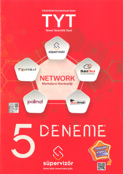 TYT NETWORK 5 Lİ KARMA DENEME Fotokopi GO - Tüm Sınavlarda Daha İleriye