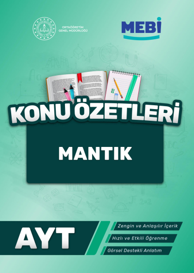 AYT Mantık Konu Özetleri Fotokopi GO - Tüm Sınavlarda Daha İleriye