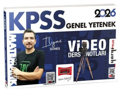2026 KPSS Matematik Video Ders Notları İlyas Güneş Yargı Yayınları Fotokopi GO - Tüm Sınavlarda Daha İleriye