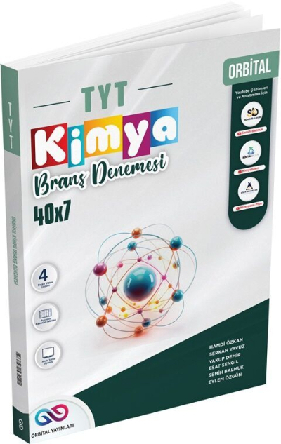 2025 TYT Kimya 40 x 7 Branş Denemeleri Orbital Yayınları Fotokopi GO - Tüm Sınavlarda Daha İleriye