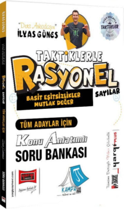 Tüm Adaylar İçin Taktiklerle Rasyonel Sayılar Konu Anlatımlı Soru Bankası Yargı Yayınları Fotokopi GO - Tüm Sınavlarda Daha İleriye