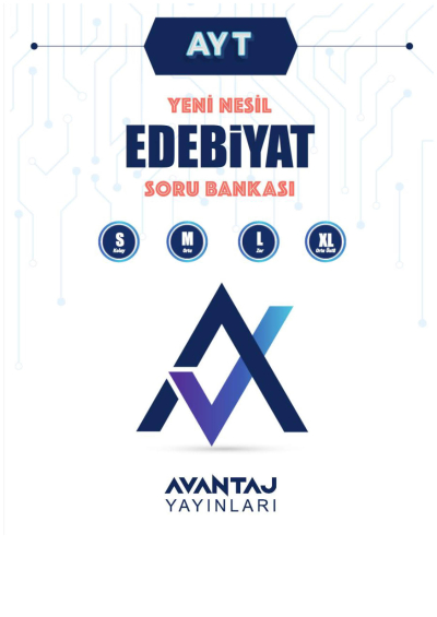 AYT Yeni Nesil Edebiyat Soru Bankası Fotokopi GO - Tüm Sınavlarda Daha İleriye