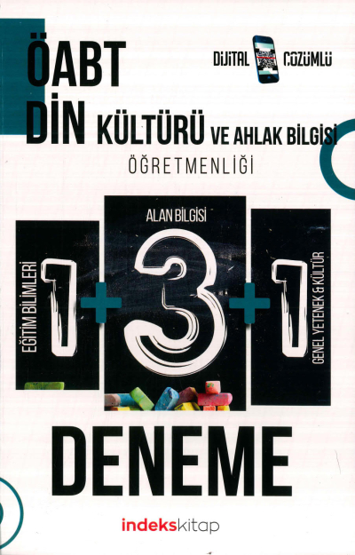 DİN KÜLTÜRÜ VE AHLAK BİLGİSİ ÖĞRETMENLİĞİ 1+3+1 DENEME Fotokopi GO - Tüm Sınavlarda Daha İleriye