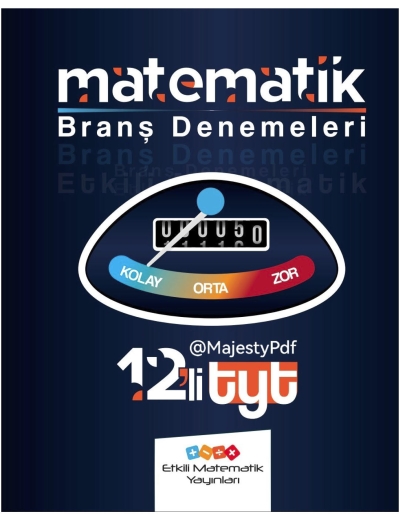 TYT Matematik 12 li Branş Denemeleri Etkili Matematik Yayınları Fotokopi GO - Tüm Sınavlarda Daha İleriye