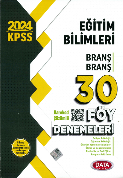 BRANŞ BRANŞ 30 DENEME KAREKOD ÇÖZÜMLÜ TÜM DERSLER Fotokopi GO - Tüm Sınavlarda Daha İleriye